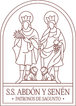 Emblema de la Cofradía de los Santos Abdón y Senén, patronos de Sagunto